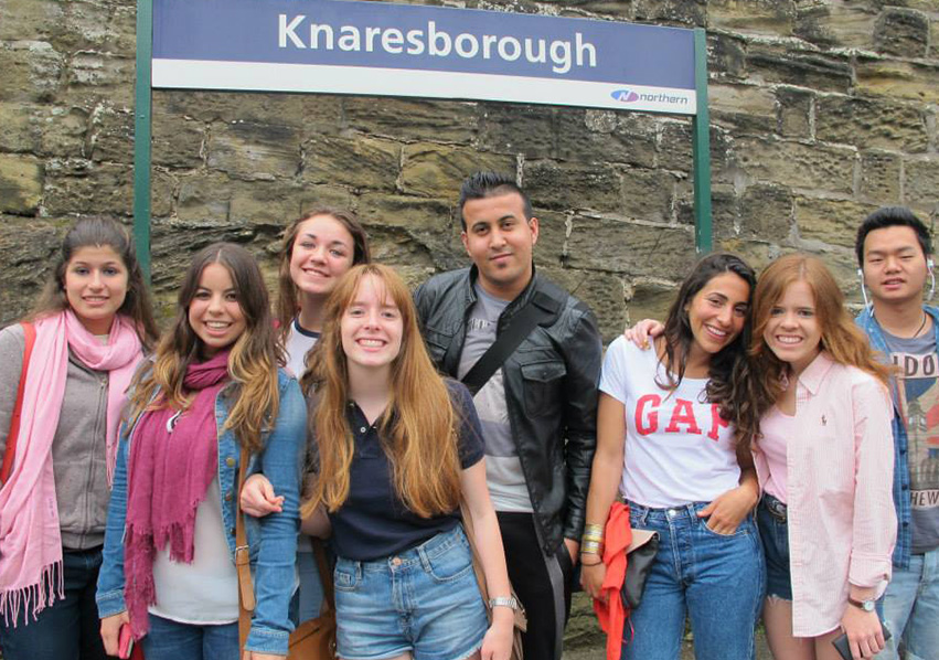 Students at Knarseborough