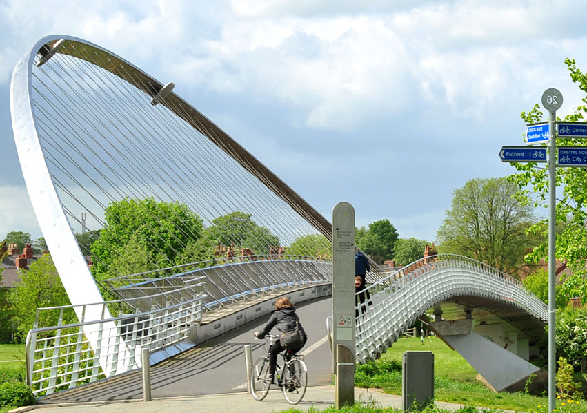 York bridge near the university