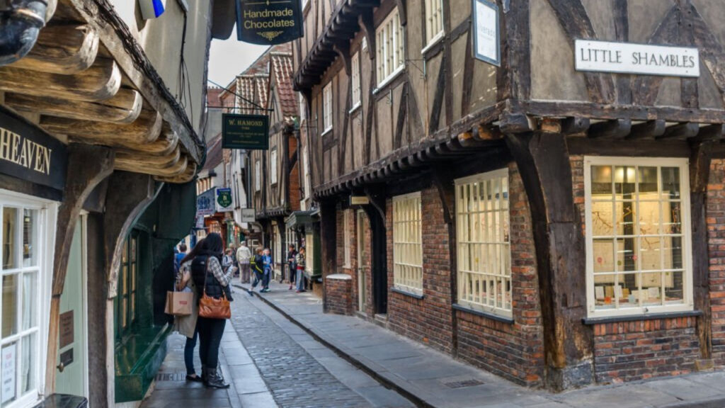 Picture of The Shambles in York England
